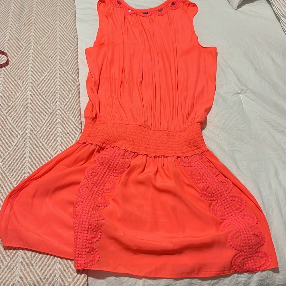 Ramy Brook Coral Sleeveless Top